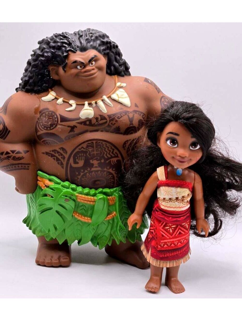 Disney Moana and Maui Small Doll Figure Set